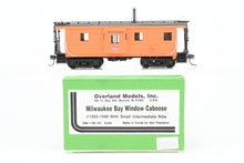 Load image into Gallery viewer, HO Brass OMI - Overland Models, Inc. MILW - Milwaukee Road Bay Window Caboose With Small Intermediate Ribs Custom Painted
