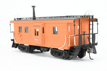 Load image into Gallery viewer, HO Brass OMI - Overland Models, Inc. MILW - Milwaukee Road Bay Window Caboose With Small Intermediate Ribs Custom Painted
