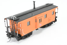 Load image into Gallery viewer, HO Brass OMI - Overland Models, Inc. MILW - Milwaukee Road Bay Window Caboose With Small Intermediate Ribs Custom Painted
