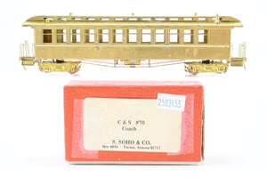 HOn3 Brass Soho C&S - Colorado & Southern #70 Coach