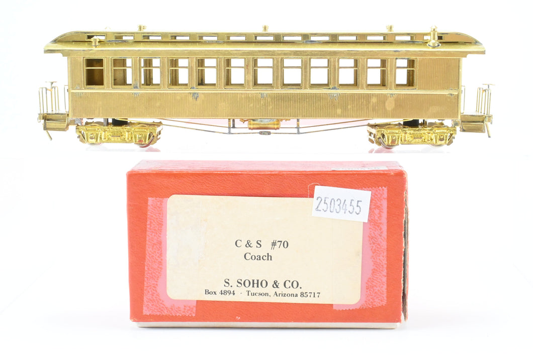HOn3 Brass Soho C&S - Colorado & Southern #70 Coach