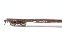 Load image into Gallery viewer, HO Brass CON OMI - Overland Models, Inc. UP - Union Pacific 60' Flat Car FP No. 259087 REBOXX
