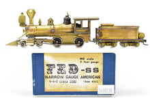 Load image into Gallery viewer, HOn3 Brass Far East Distributors Various Roads Narrow Gauge American 4-4-0 Circa 1880 w/Modified Details
