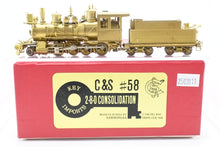 Load image into Gallery viewer, HOn3 Brass Key Imports C&amp;S - Colorado &amp; Southern No. 58 2-8-0 Consolidation
