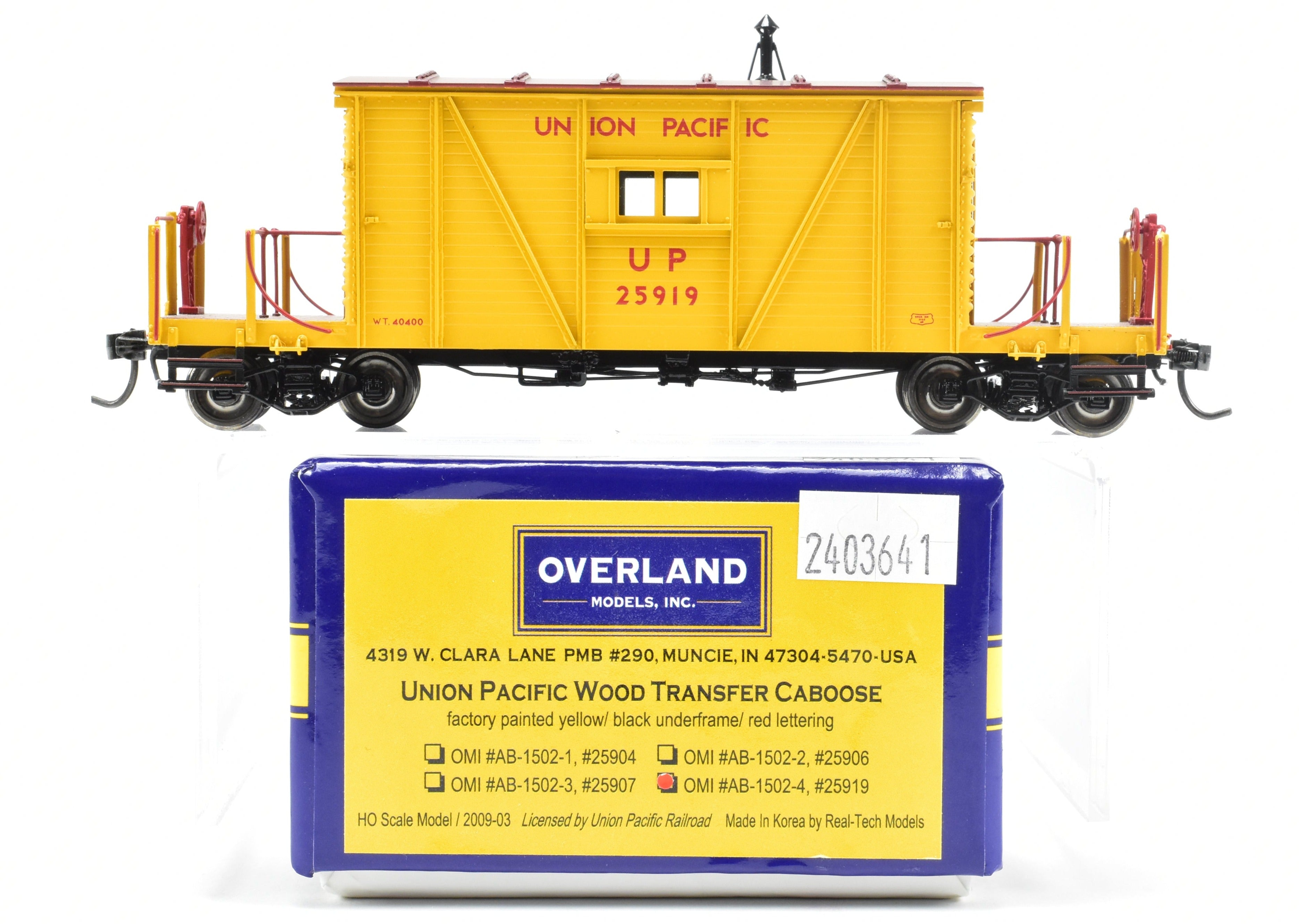 UP Wood Side Caboose — americanmodelsllc