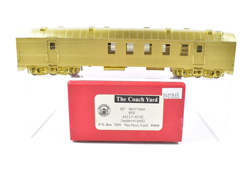 HO Brass TCY - The Coach Yard SP - Southern Pacific 60' Harriman RPO #4117-4118 (modernized) U/P