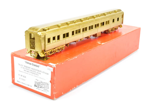 O Brass PSC - Precision Scale Co. Various Roads Pullman Standard HW Sleeper-Plan 3410 12-1