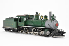 Load image into Gallery viewer, HOn3 Brass Balboa D&amp;RGW - Denver &amp; Rio Grande Western T-12 4-6-0 Custom Built and CP Private Road SG&amp;S #5 w/FED Tender and Can Motor Upgrade AS-IS
