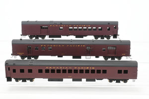 HO Brass PFM - Van Hobbies CPR - Canadian Pacific Railway Lightweight Passenger Cars Set #2 FP