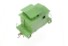 Load image into Gallery viewer, HOn3 Brass WMC - Westside Model Co. Westside Lumber Co. Short Caboose No. 7 Custom Painted Green
