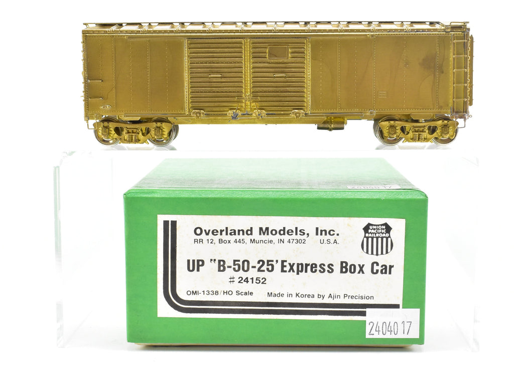 HO Brass OMI - Overland Models, Inc. UP - Union Pacific B-50-25 Express Box Car