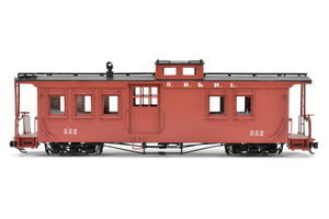 HOn30 Brass The Car Works SR&RL - Sandy River And Rangeley Lakes Caboose #552 FP