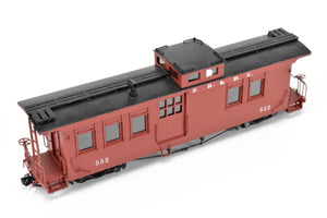 HOn30 Brass The Car Works SR&RL - Sandy River And Rangeley Lakes Caboose #552 FP