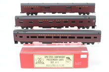 Load image into Gallery viewer, HO Brass PFM - Van Hobbies CPR - Canadian Pacific Railway Lightweight Passenger Cars Set #1 F/P
