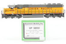 Load image into Gallery viewer, HO Brass CON OMI - Overland Models, Inc. UP - Union Pacific EMD SD50 Factory Painted No. 5000
