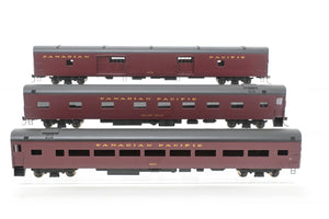 HO Brass PFM - Van Hobbies CPR - Canadian Pacific Railway Lightweight Passenger Cars Set #1 F/P