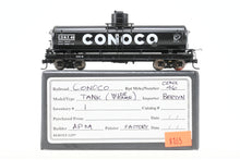 Load image into Gallery viewer, HOn3 Brass BLW - Berlyn Locomotive Works Various Roads Conoco CONX 46 Tank Car Factory Painted REBOXX
