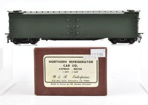 HO Brass W&R - W&R Enterprises Northern Refrigerator Car Co. Express Reefer Nos. 601-607