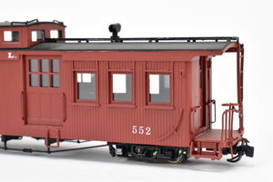 HOn30 Brass The Car Works SR&RL - Sandy River And Rangeley Lakes Caboose #552 FP