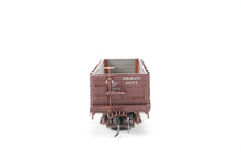 Load image into Gallery viewer, HOn3 Blackstone Models D&amp;RGW - Denver &amp; Rio Grande Western High Side Gondola Flying Grande Herald No. 1077
