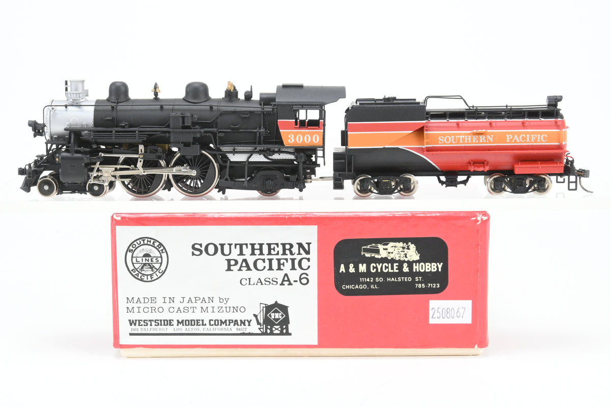 HO Brass Westside Model Co. SP - Southern Pacific Class A-6 Atlantic 4 ...