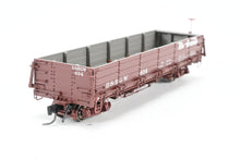 Load image into Gallery viewer, HOn3 Blackstone Models D&amp;RGW - Denver &amp; Rio Grande Western Drop Bottom Gondola Flying Grande Herald No. 834
