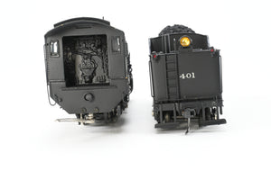 HO Brass NJ Custom Brass L&NE - Lehigh & New England F-1 2-10-0 Custom Built from WM – Western Maryland I-1 No. 401