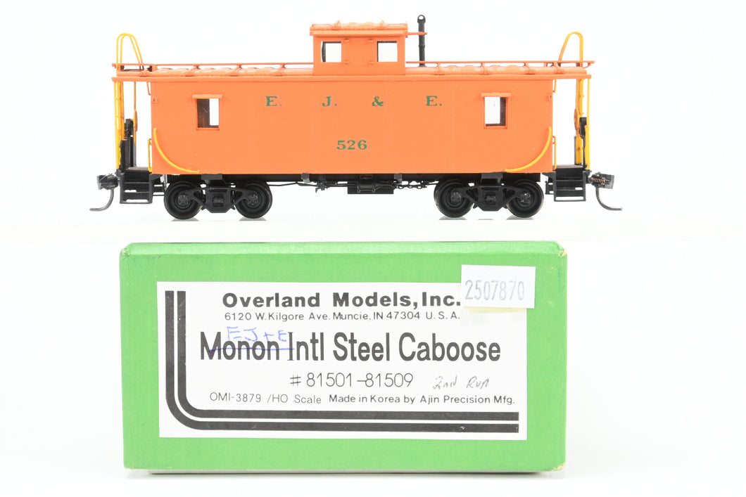 HO Brass OMI - Overland Models, Inc. CIL - Monon International Steel Caboose Custom Painted EJ&E - Elgin Joliet & Eastern