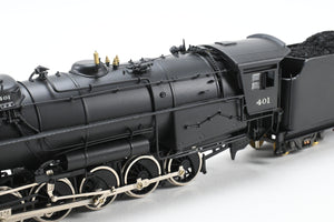 HO Brass NJ Custom Brass L&NE - Lehigh & New England F-1 2-10-0 Custom Built from WM – Western Maryland I-1 No. 401