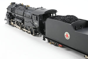 HO Brass NJ Custom Brass L&NE - Lehigh & New England F-1 2-10-0 Custom Built from WM – Western Maryland I-1 No. 401