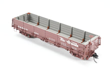 Load image into Gallery viewer, HOn3 Blackstone Models D&amp;RGW - Denver &amp; Rio Grande Western Drop Bottom Gondola Flying Grande Herald No. 800
