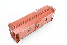 Load image into Gallery viewer, HO Brass W&amp;R Enterprises NP - Northern Pacific 36' Bay Window Caboose "AB" Brakes Version 3 Factory Painted Mineral Red No. 1524
