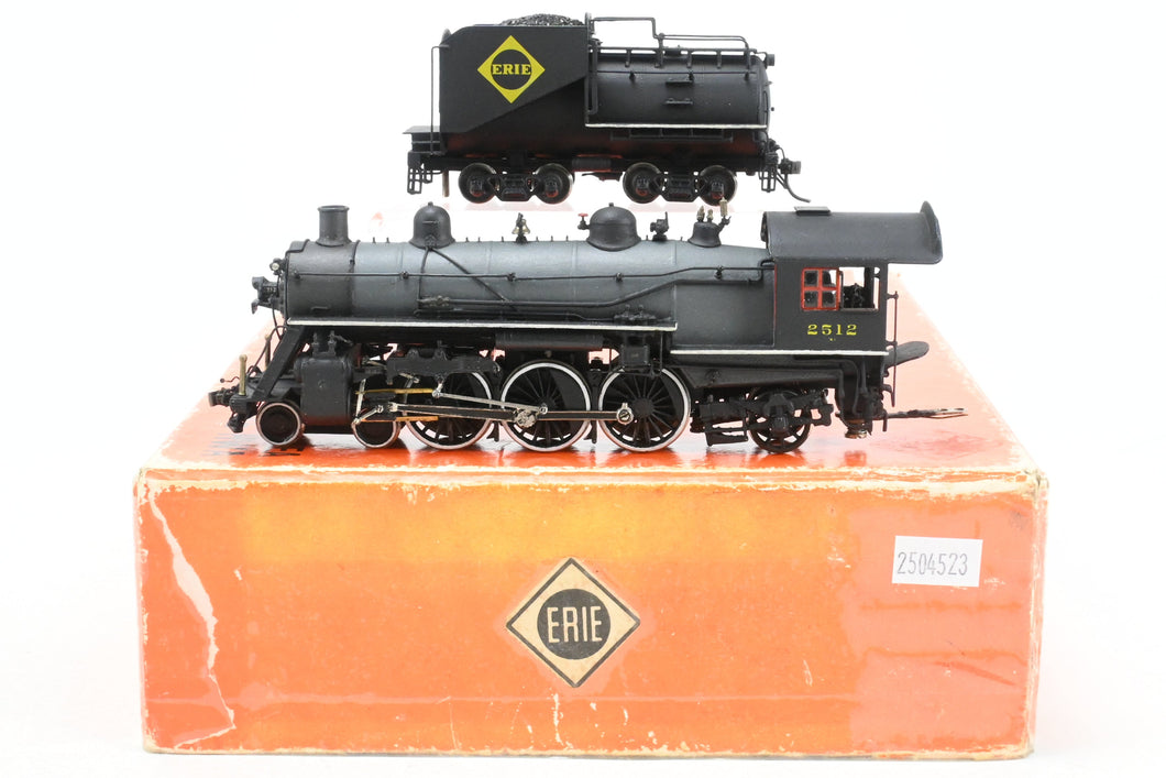 HO Brass NPP - Nickel Plate Products Erie Railroad K-1 Class 4-6-2 Pacific Baker Valve Gear Version Custom Painted