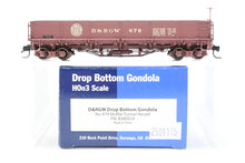 Load image into Gallery viewer, HOn3 Blackstone Models D&amp;RGW - Denver &amp; Rio Grande Western Drop Bottom Gondola Moffat Tunnel Herald No. 879
