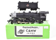 Load image into Gallery viewer, HO Brass OMI - Overland Models C&amp;NW - Chicago &amp; North Western J-A 2-8-2 Mikado C/P AS-IS
