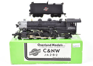 HO Brass OMI - Overland Models C&NW - Chicago & North Western J-A 2-8-2 Mikado C/P AS-IS