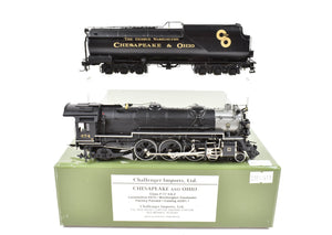 HO Brass CON CIL - Challenger Imports C&O - Chesapeake & Ohio Class F-17 - 4-6-2 Pacific FP No. 474, "The George Washington"