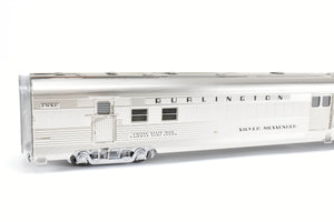 HO Brass TCY - The Coach Yard CB&Q/C&S/FW&D - Burlington Route 1940 Texas Zephyr 9-Car Set