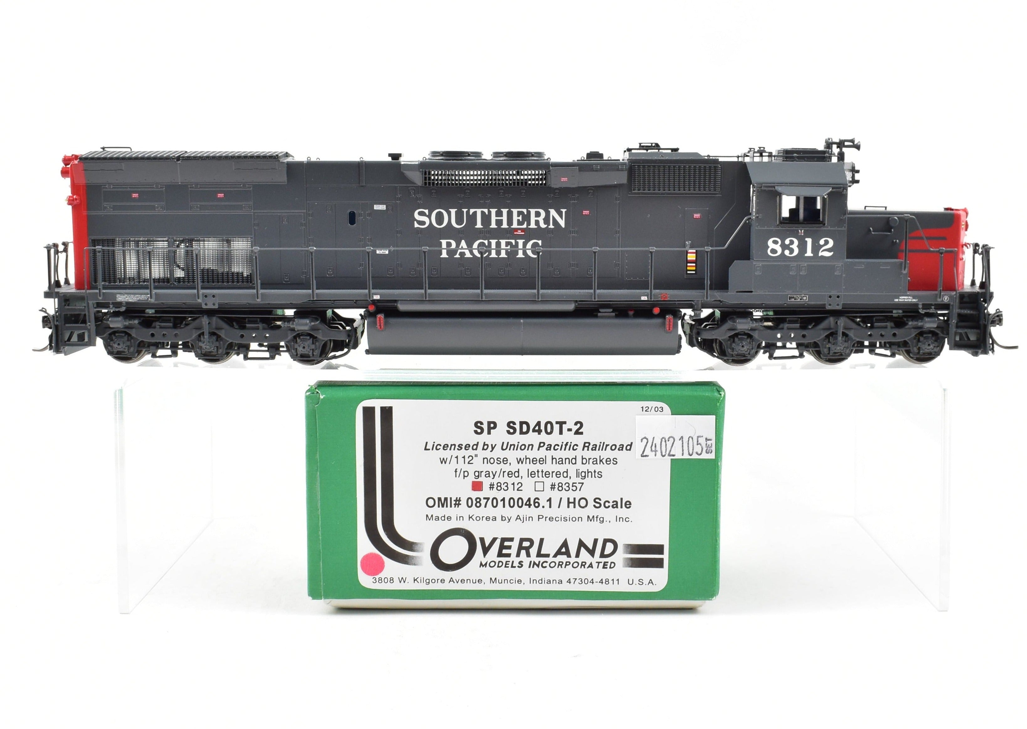 クマタ貿易(ALCO)HOゲージ　EMD　SD-40-2   未塗装完成品 クマタ貿易(ALCO)HOゲージ EMD SD-40-2 未塗装完成品（EMD