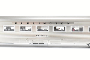 HO Brass TCY - The Coach Yard CB&Q/C&S/FW&D - Burlington Route 1940 Texas Zephyr 9-Car Set