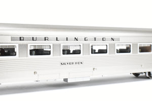 HO Brass TCY - The Coach Yard CB&Q/C&S/FW&D - Burlington Route 1940 Texas Zephyr 9-Car Set
