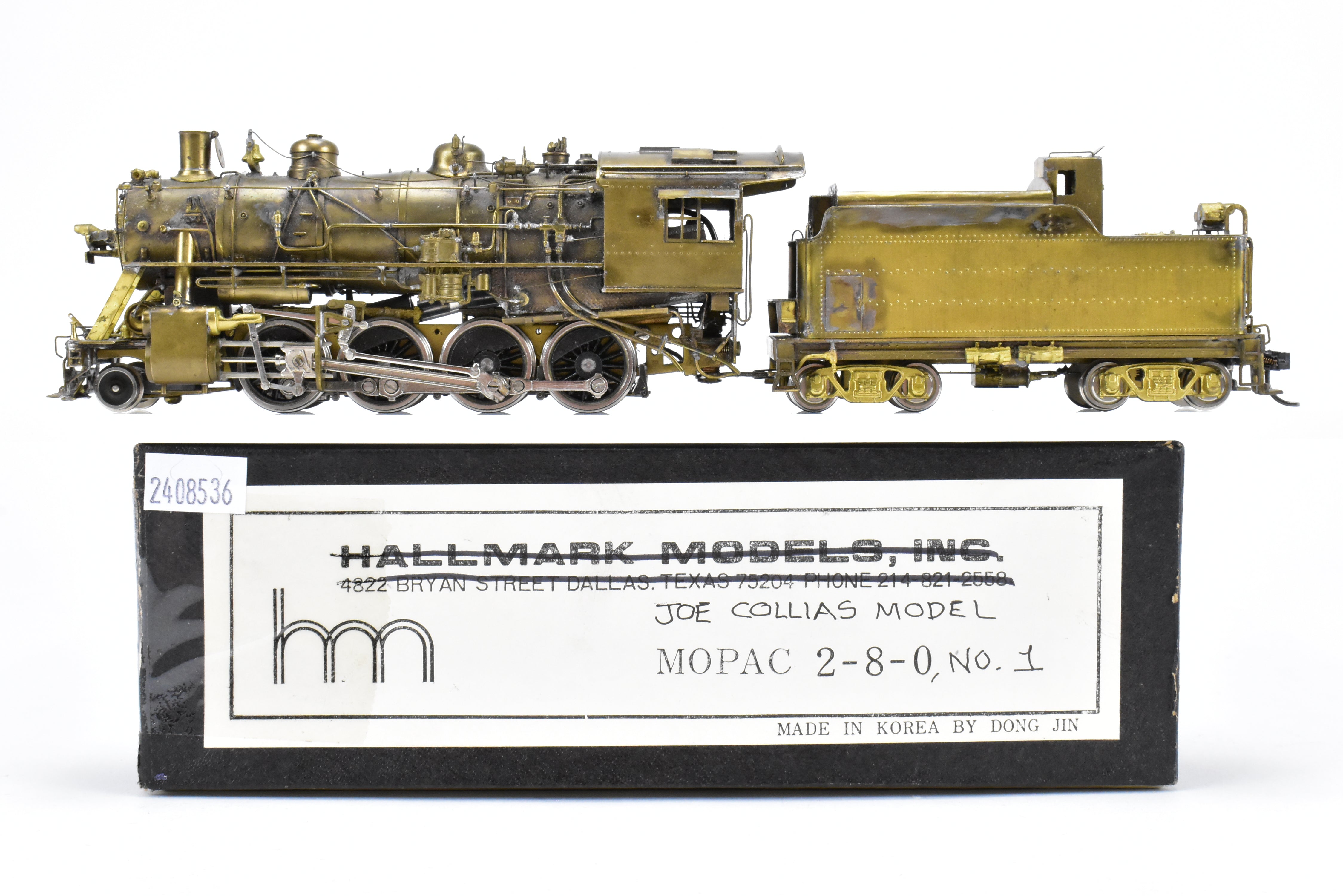 HO Brass Custom Joe G. Collias Scratch Built MP - Missouri