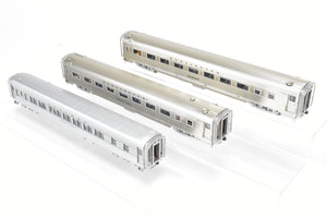 HO Brass TCY - The Coach Yard CB&Q/C&S/FW&D - Burlington Route 1940 Texas Zephyr 9-Car Set