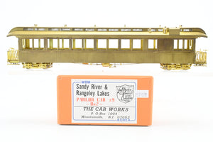 On2 Brass The Car Works SR&RL - Sandy River & Rangeley Lakes