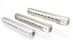 HO Brass TCY - The Coach Yard CB&Q/C&S/FW&D - Burlington Route 1940 Texas Zephyr 9-Car Set
