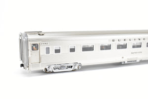 HO Brass TCY - The Coach Yard CB&Q/C&S/FW&D - Burlington Route 1940 Texas Zephyr 9-Car Set