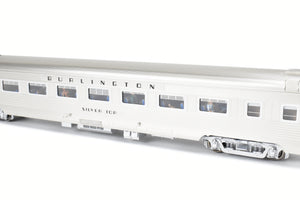 HO Brass TCY - The Coach Yard CB&Q/C&S/FW&D - Burlington Route 1940 Texas Zephyr 9-Car Set