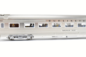 HO Brass TCY - The Coach Yard CB&Q/C&S/FW&D - Burlington Route 1940 Texas Zephyr 9-Car Set