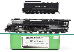 HO Brass CON OMI - Overland Models Inc. UP - Union Pacific 4-6-6-4  - "Challenger" -  FP No. 3985