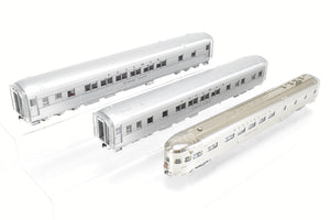 HO Brass TCY - The Coach Yard CB&Q/C&S/FW&D - Burlington Route 1940 Texas Zephyr 9-Car Set